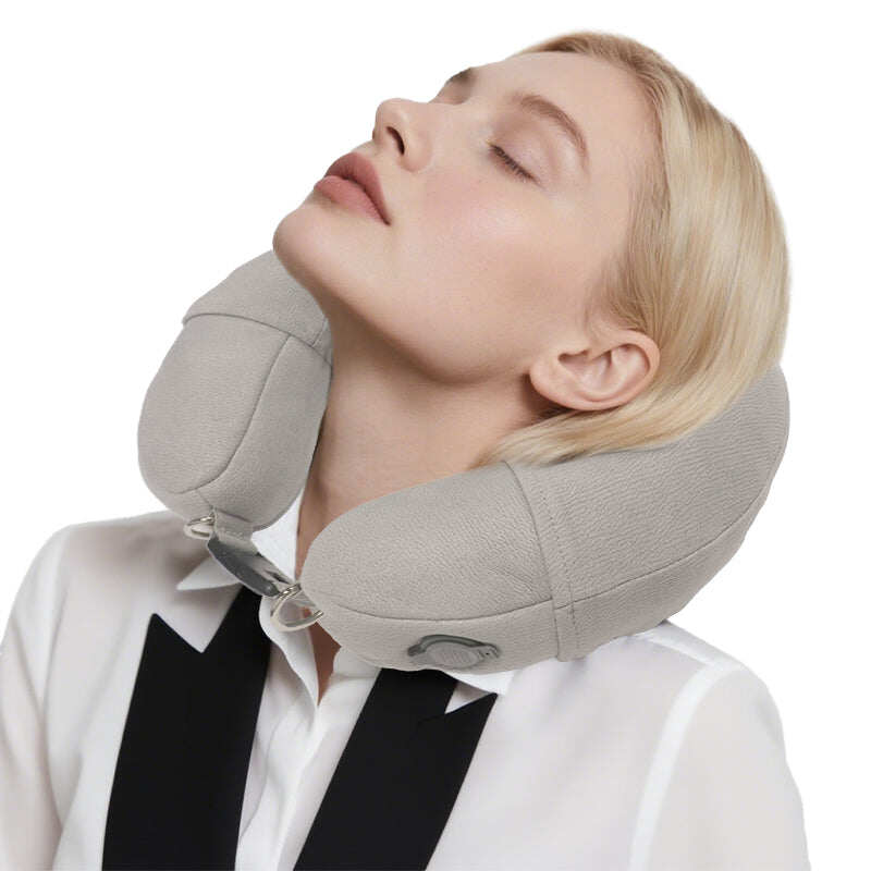 Smart Inflatable & Shiatsu Neck Pillow Massager