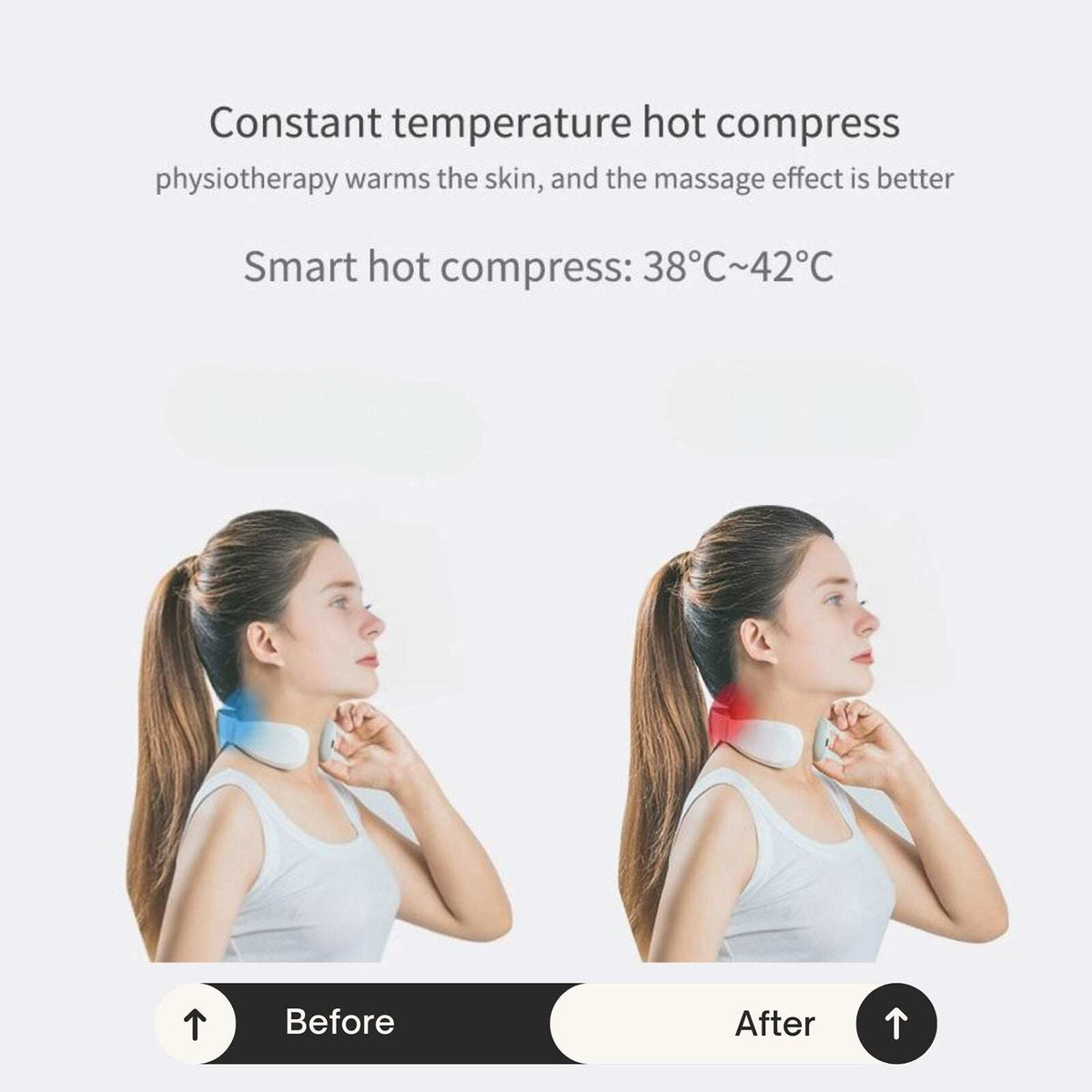 Neck Shoulder Massager with Smart 3D Magnetic Pulse