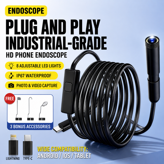 Mobile Phone Endoscope