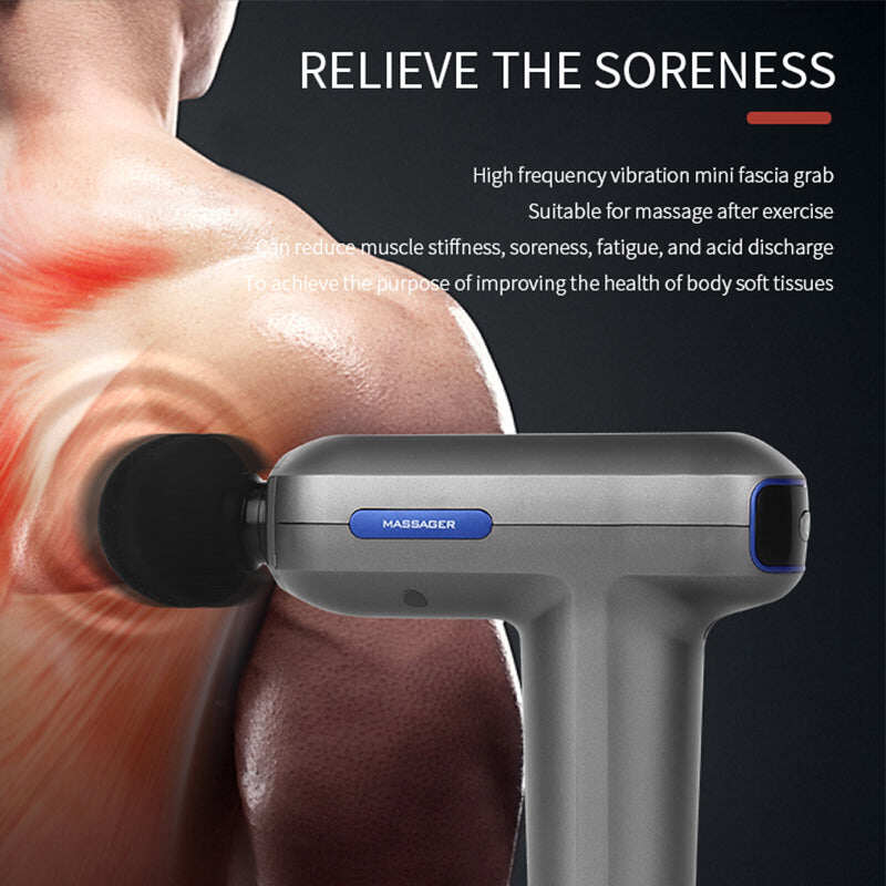MassageGun M1 Massage gun Five-Speed Mode Brushless Motor High Power Multiple Noise Reduction