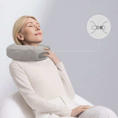 Smart Inflatable & Shiatsu Neck Pillow Massager