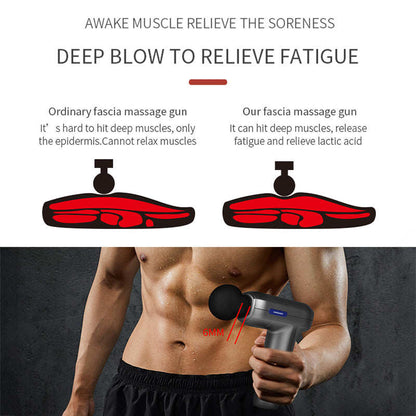 MassageGun M1 Massage gun Five-Speed Mode Brushless Motor High Power Multiple Noise Reduction