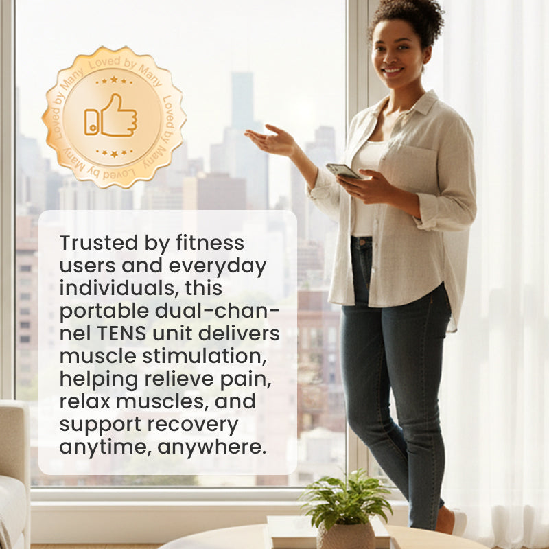 💪 Targeted Relief for Deep Discomfort. Professional Portable TENS Unit – 50% OFF Limited Time! 🎯 🚀