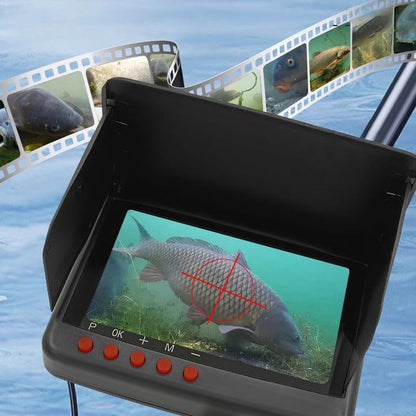 Fish finder with underwater camera – HD display, night vision – for ice & sea fishing 🎣📷