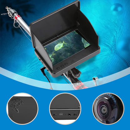 Fish finder with underwater camera – HD display, night vision – for ice & sea fishing 🎣📷