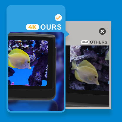 Fish finder with underwater camera – HD display, night vision – for ice & sea fishing 🎣📷