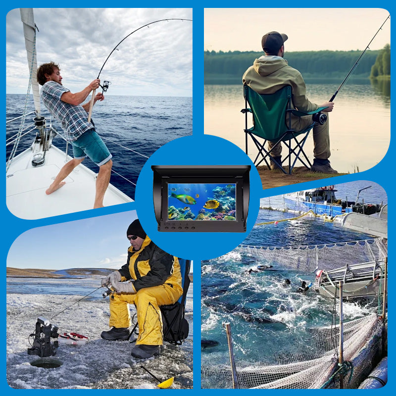 (Standard Version)4.3″ HD Screen +15m Cable + HD Camera – 1 Set – Boxed