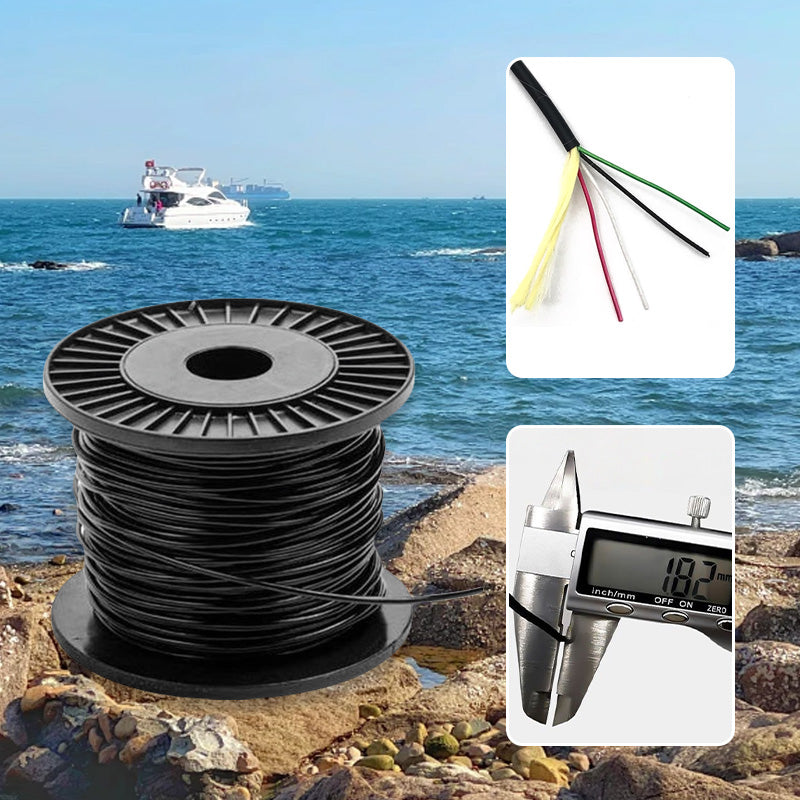 Fish finder with underwater camera – HD display, night vision – for ice & sea fishing 🎣📷